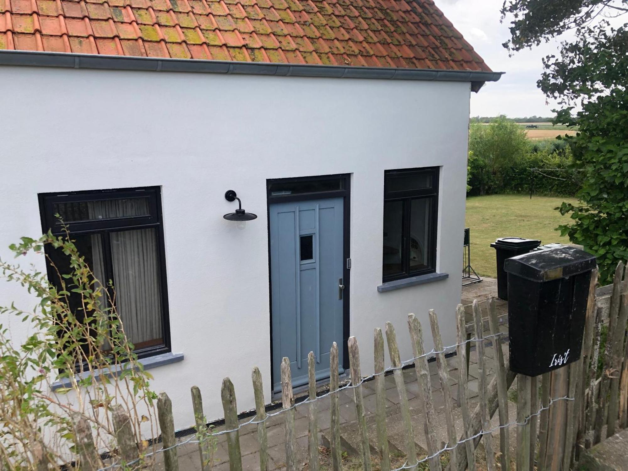 Villa Iris'T; Dijkhuisje In De Polders Van Groede. Exterior foto